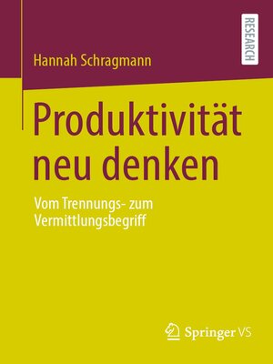 cover image of Produktivität neu denken
